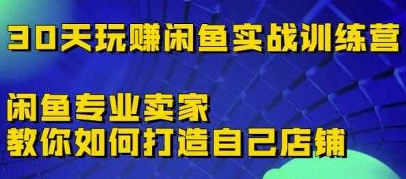 《30天玩赚闲鱼实战训练营》闲鱼专业卖家教你如何打造自己店铺比特币最新行情-加密货币前景-比特币ETF-以太坊ETF-以太坊行情分析-区块链项目投研-sol-ton链币董会学院