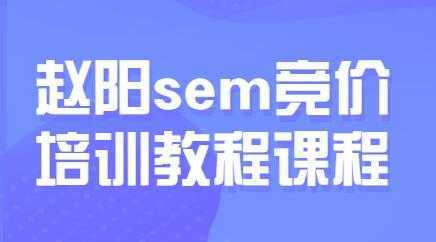 赵阳sem百度竞价排名优化教程，第30期培训课程视频比特币最新行情-加密货币前景-比特币ETF-以太坊ETF-以太坊行情分析-区块链项目投研-sol-ton链币董会学院