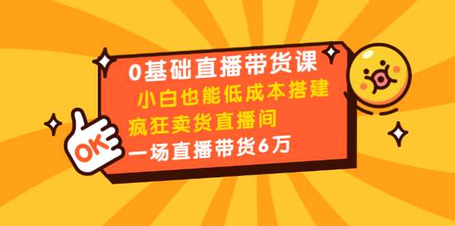 0基础直播带货课：小白也能低成本搭建疯狂卖货直播间：1场直播带货6万比特币最新行情-加密货币前景-比特币ETF-以太坊ETF-以太坊行情分析-区块链项目投研-sol-ton链币董会学院